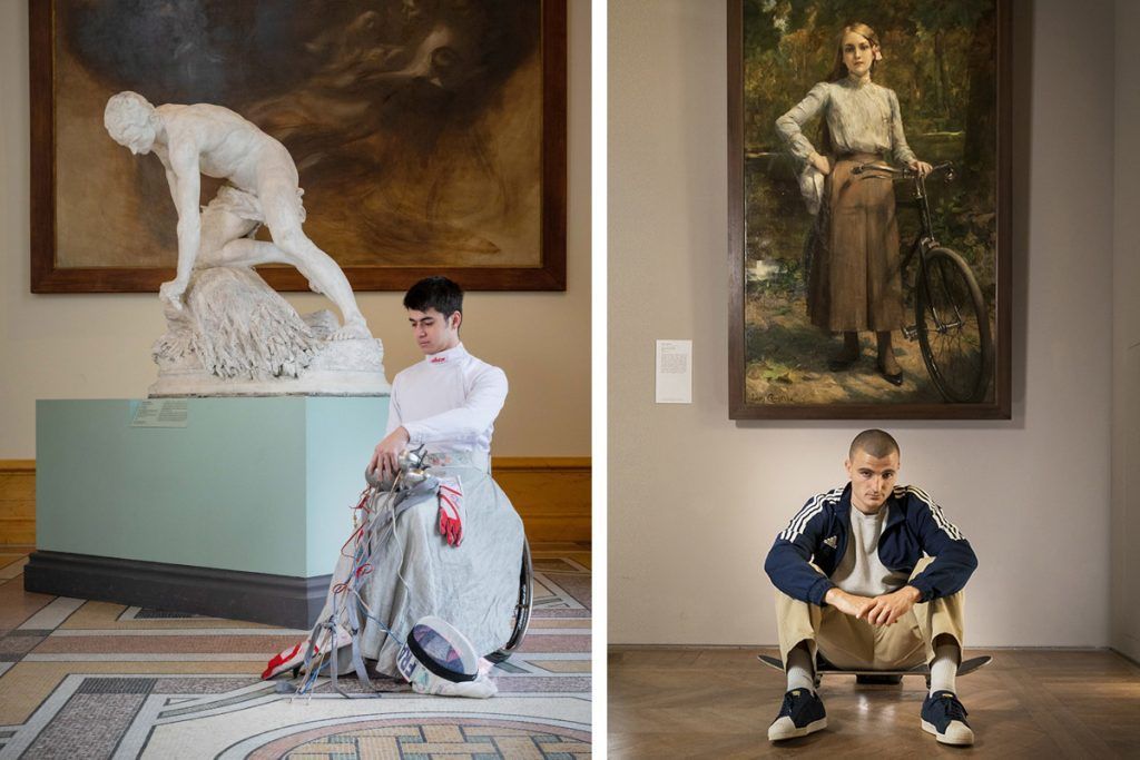 Paris Embraces the Summer Olympics with Sports-themed Art and Design ...