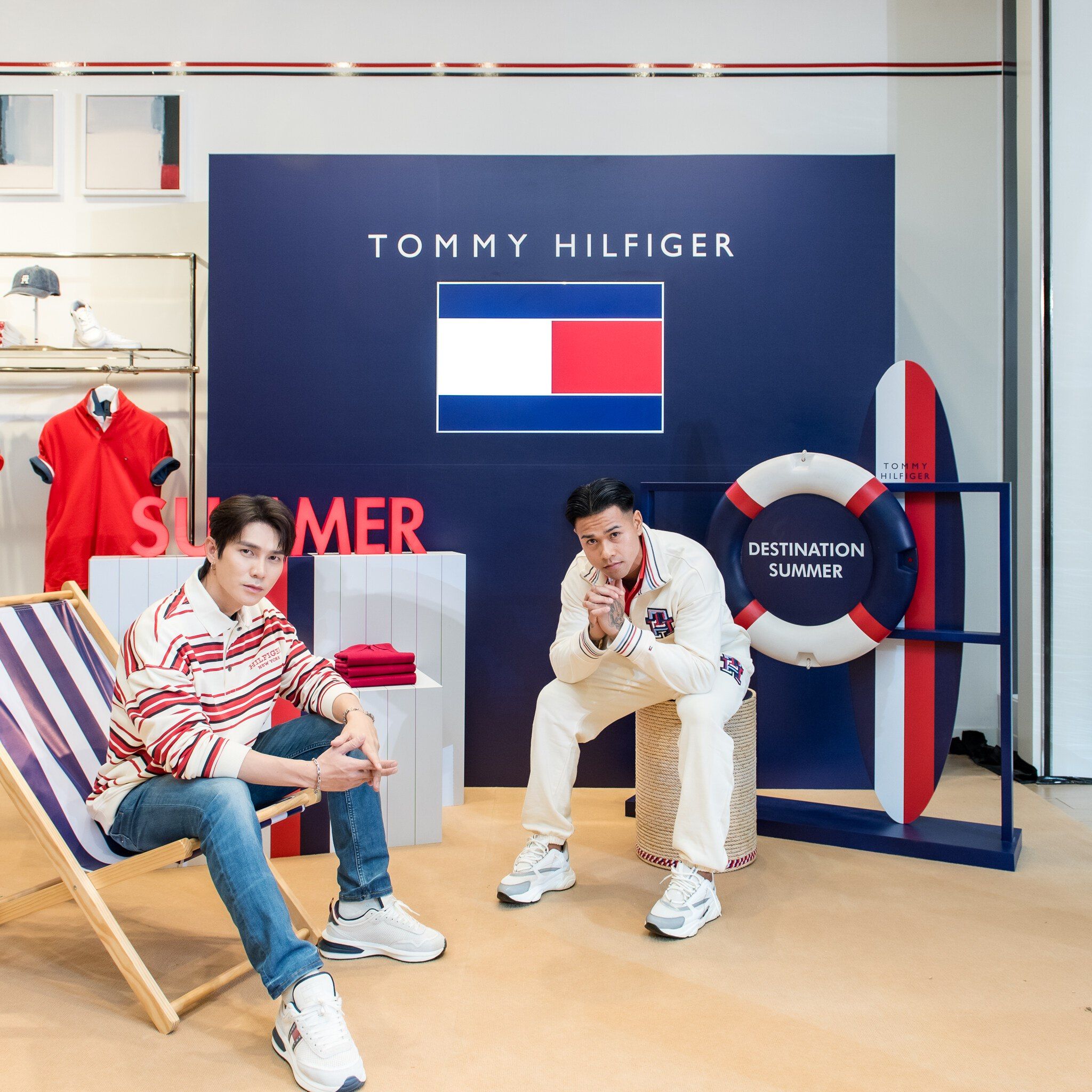 Tommy Hilfiger celebrates the summer as G Devith performs at Cambodia