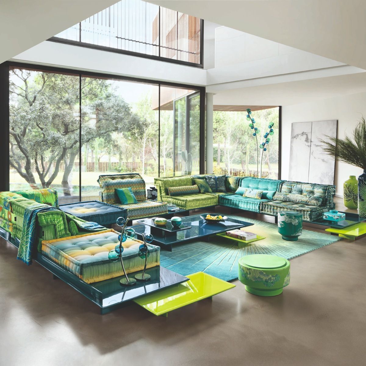 Kenzo Takada reimagines the mahjong collection by Roche Bobois